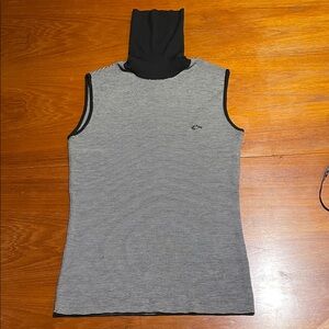 Paul & Shark yachting wool turtleneck sweater sleeveless